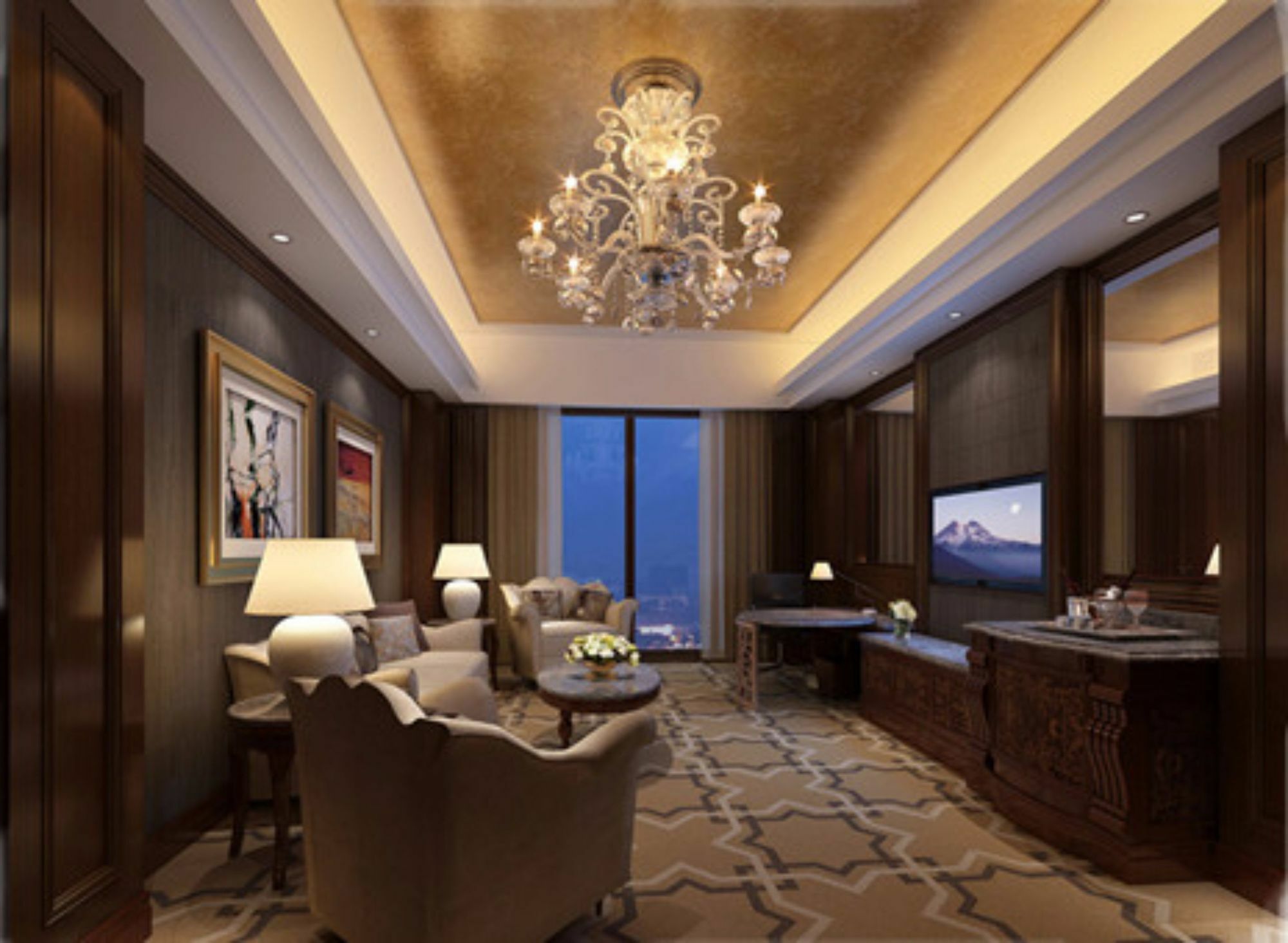 Jinan Luxury Blue Horizon Hotel Eksteriør bilde