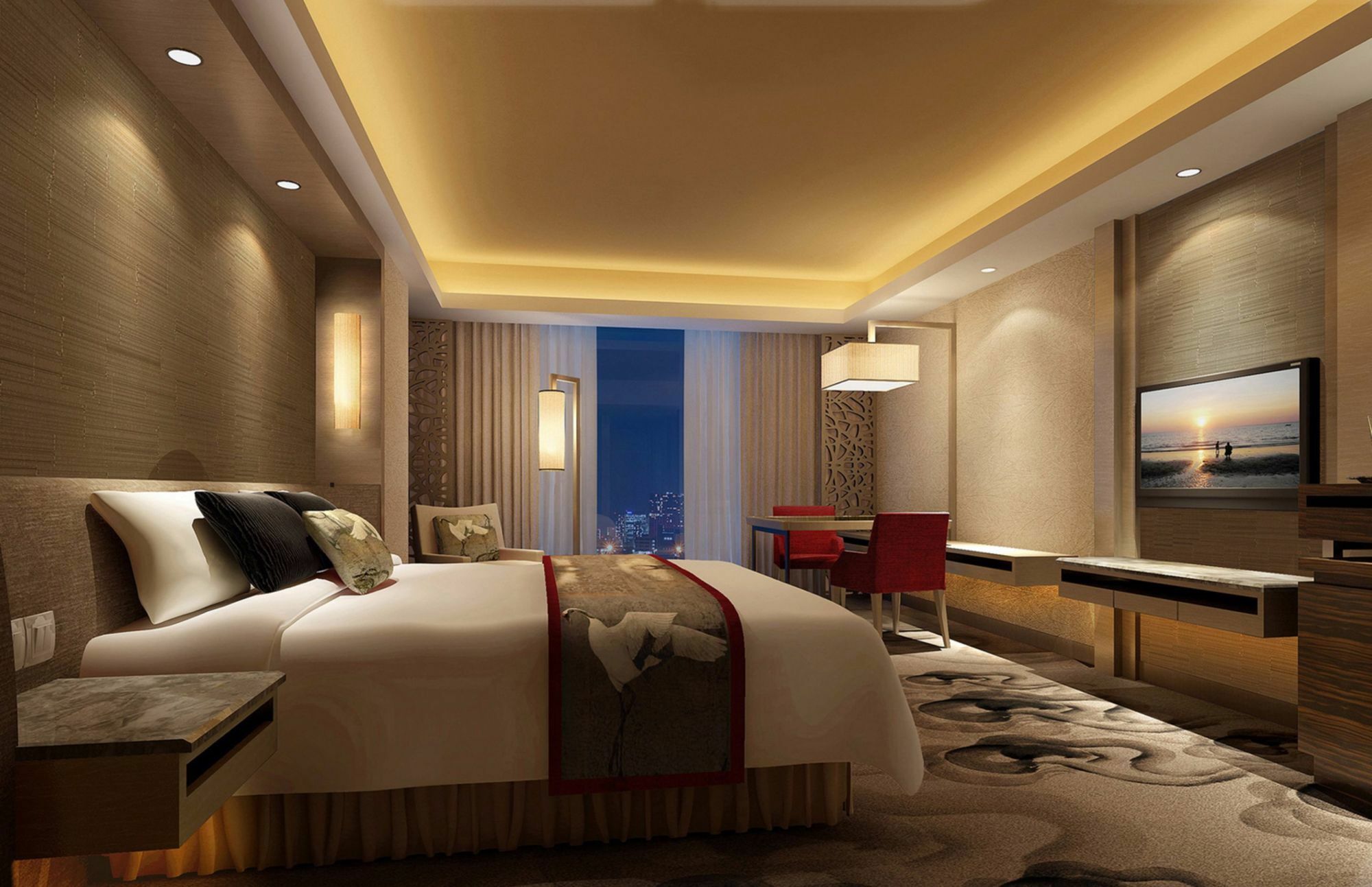 Jinan Luxury Blue Horizon Hotel Eksteriør bilde