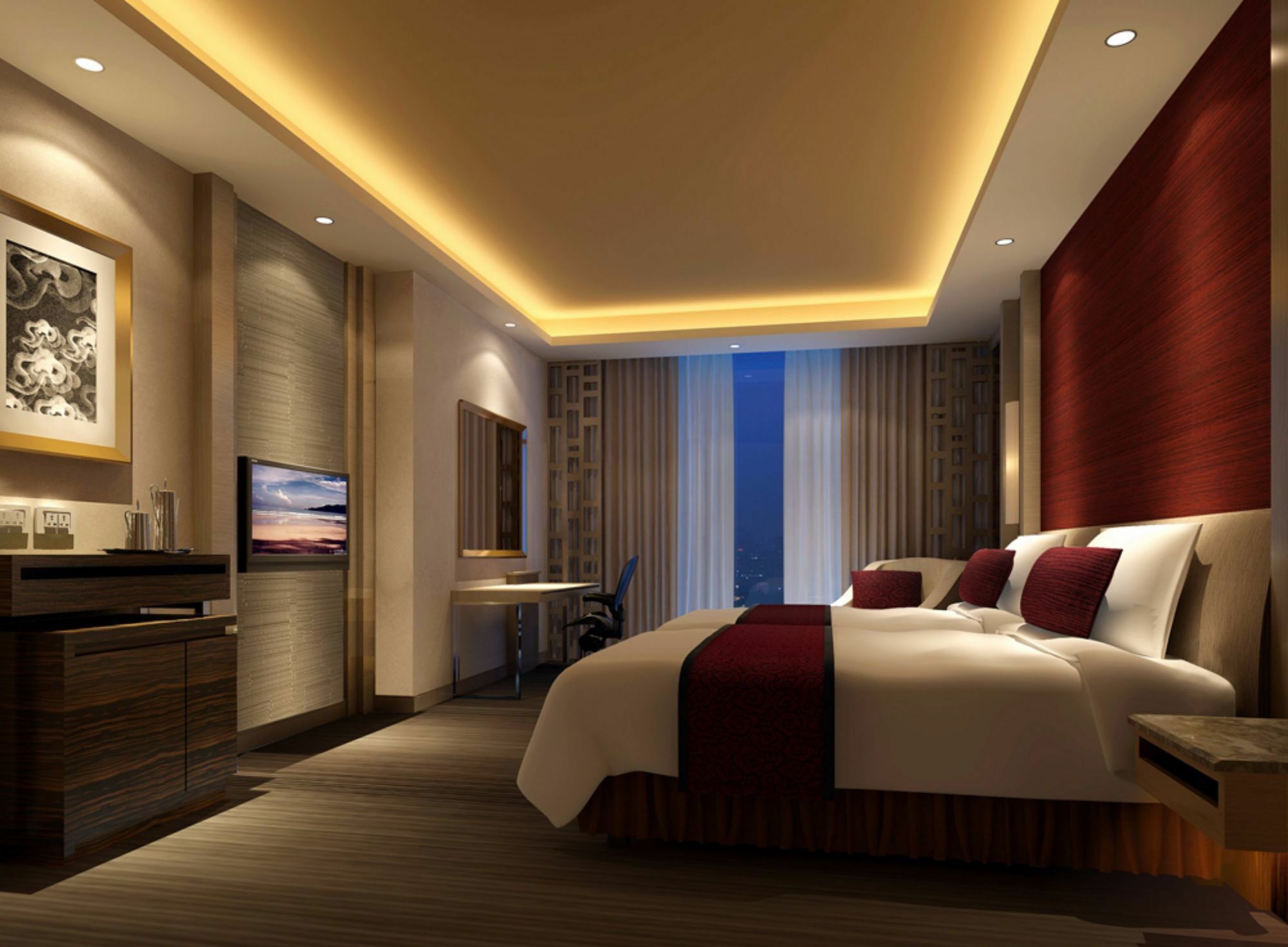 Jinan Luxury Blue Horizon Hotel Eksteriør bilde