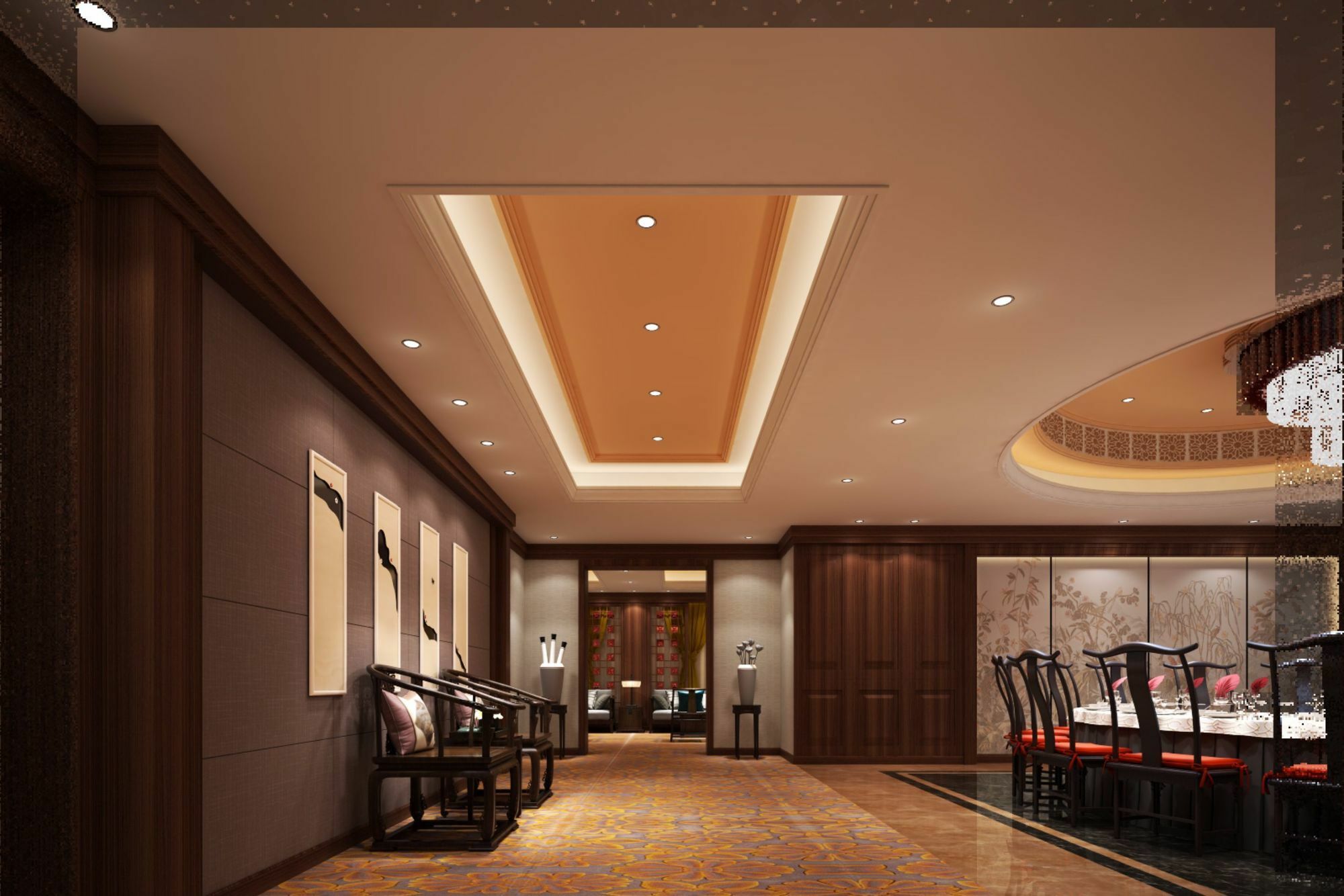 Jinan Luxury Blue Horizon Hotel Eksteriør bilde