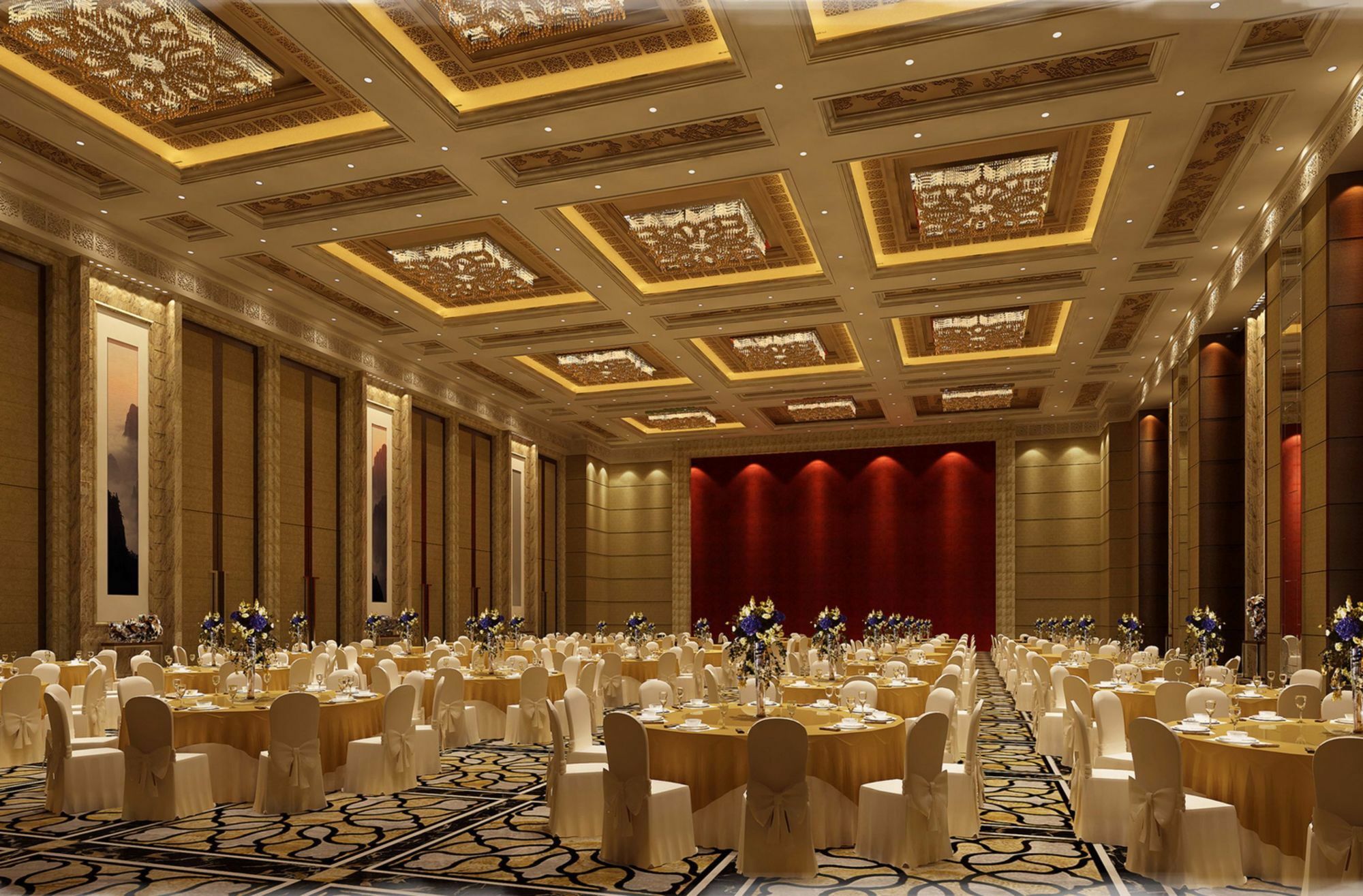 Jinan Luxury Blue Horizon Hotel Eksteriør bilde