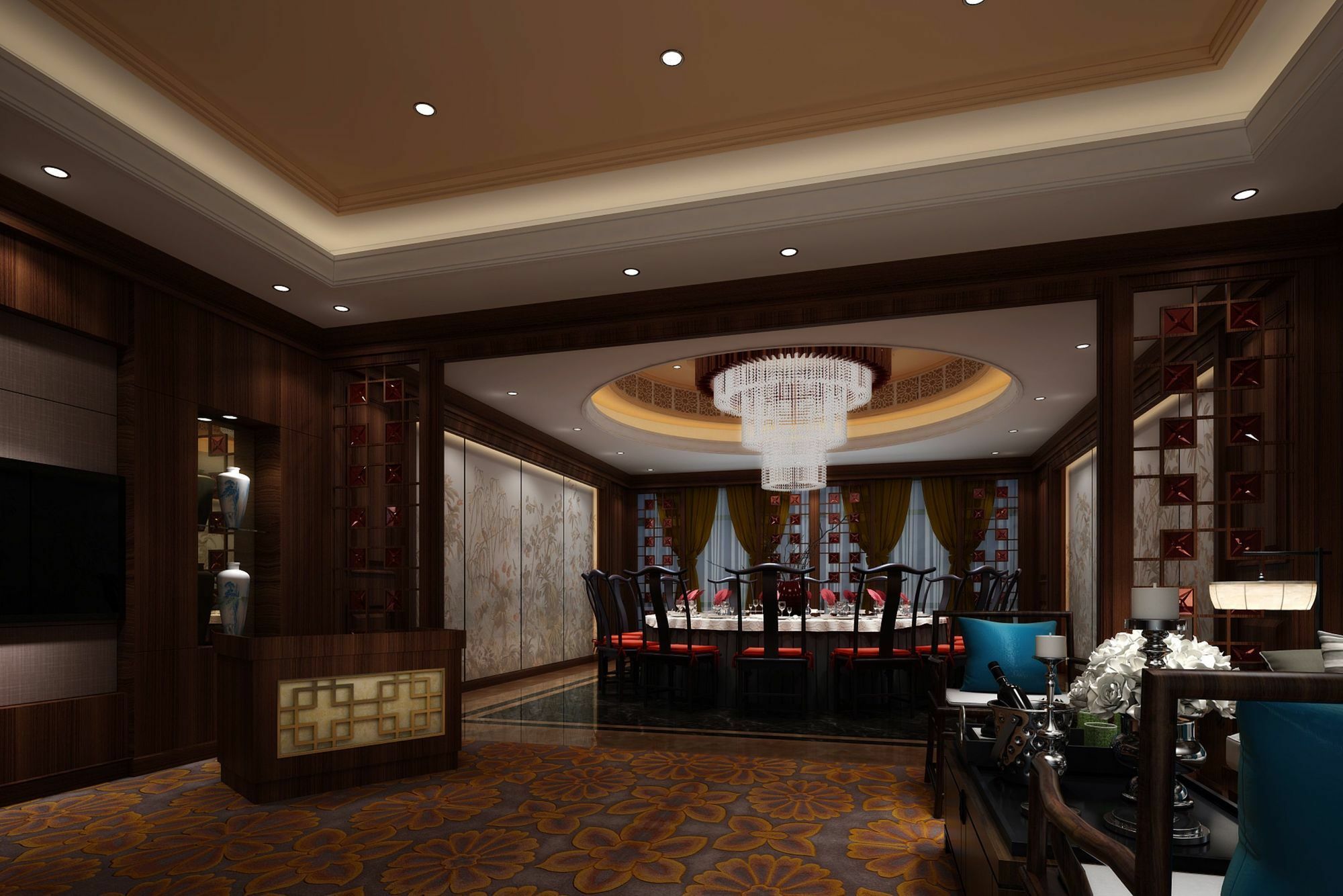 Jinan Luxury Blue Horizon Hotel Eksteriør bilde